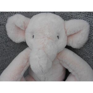 Cloud Island Pink Elephant Plush 10" Plush Stuffed Animal Hook & Loop Hands Feet